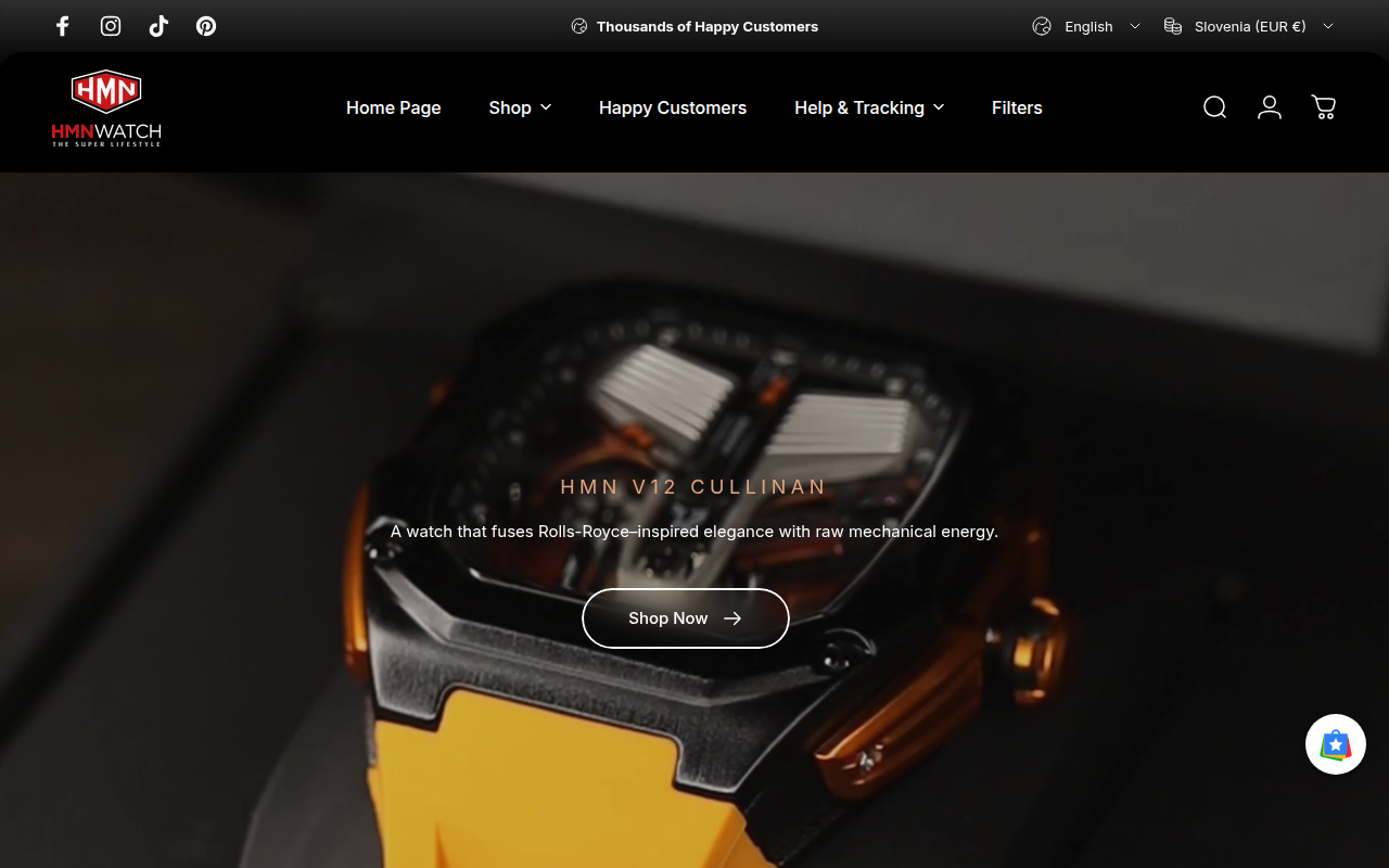 Screenshot van hmnwatch.com