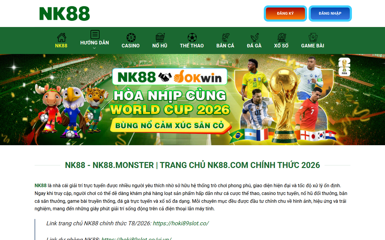 Screenshot van hoki89slot.co