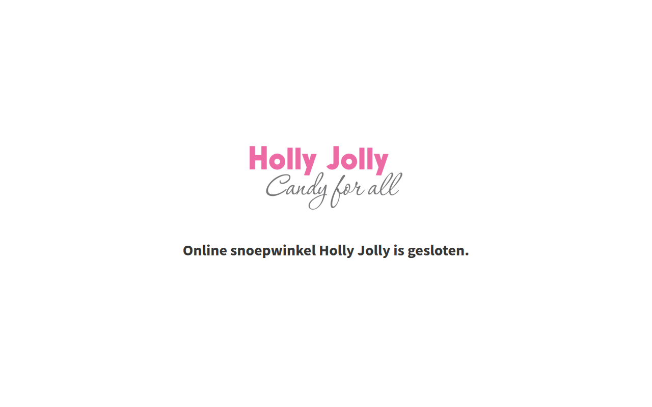 Screenshot van hollyjolly.nl
