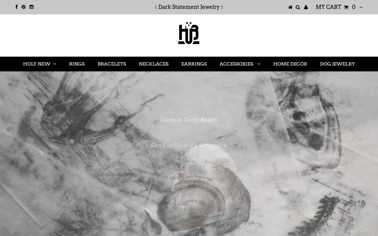 Screenshot van holybuyble.com