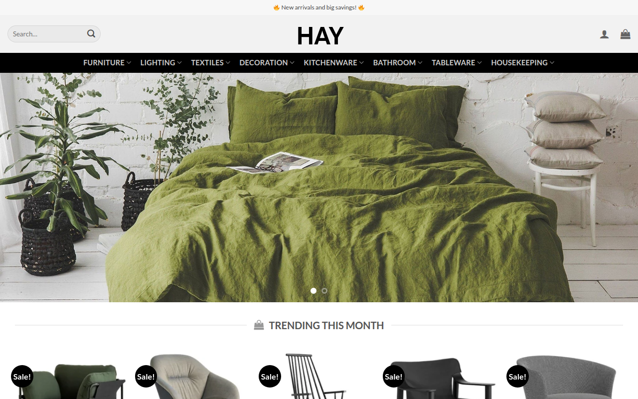 Screenshot van home-hay.com