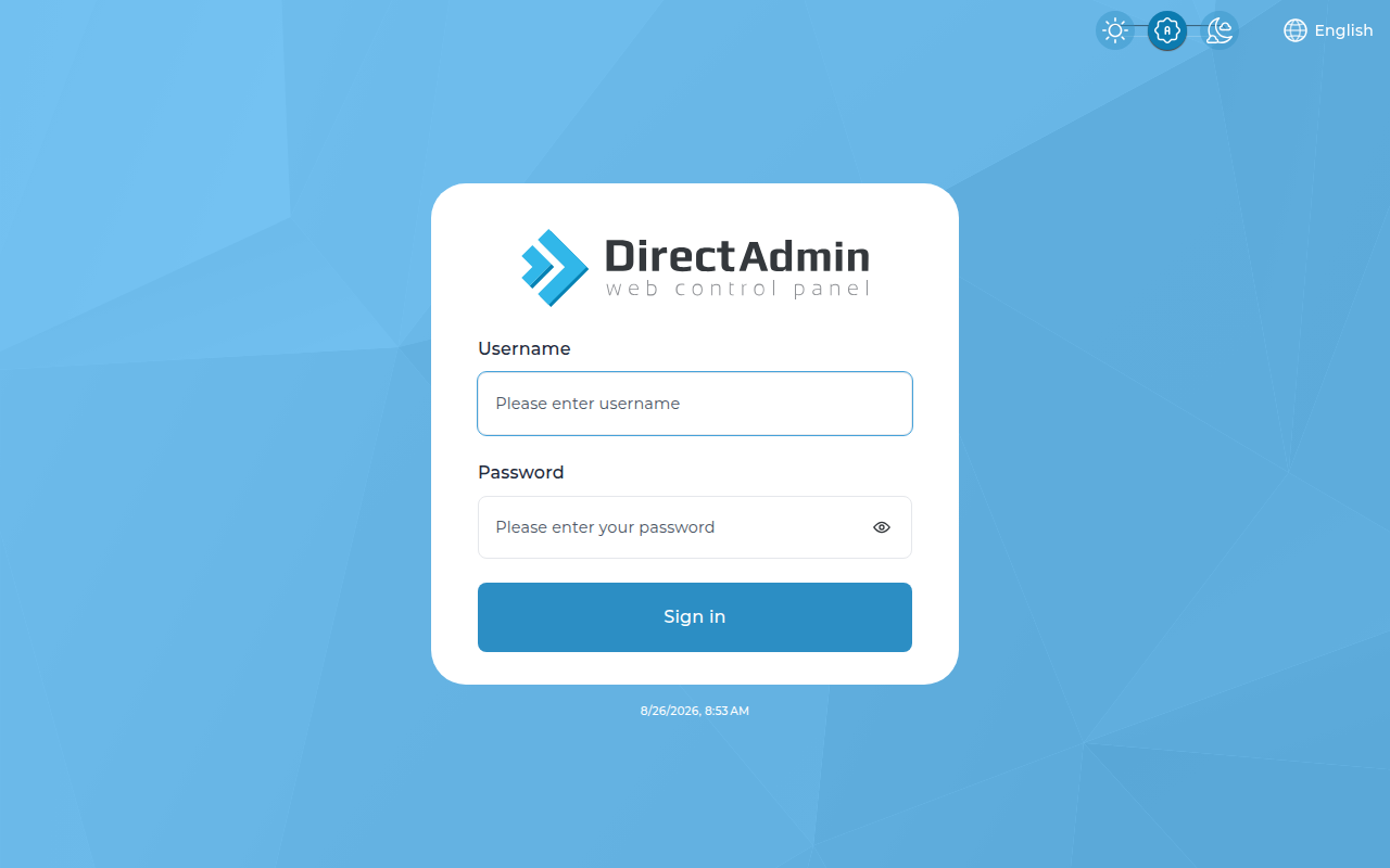 Screenshot van hosting204.exonet.nl