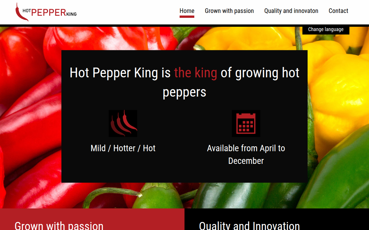 Screenshot van hotpepperking.com