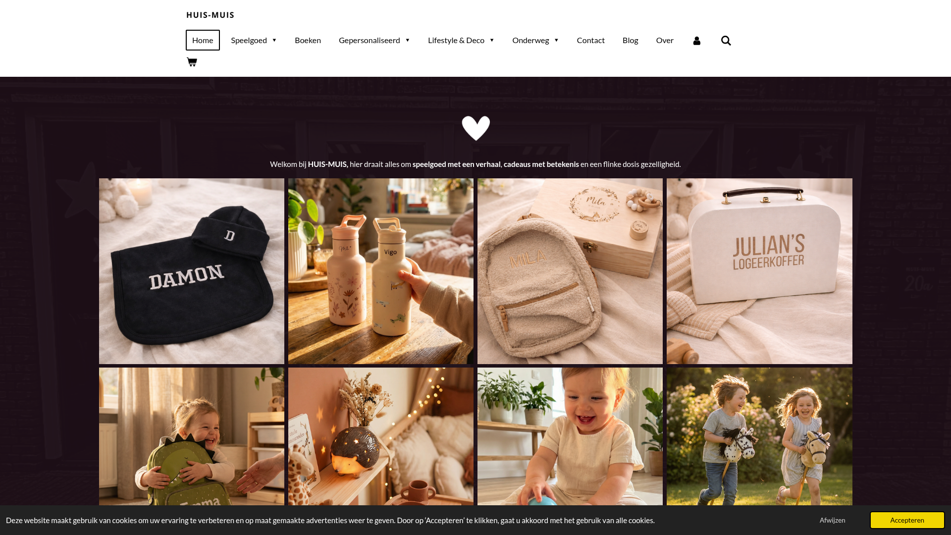 Screenshot van huis-muis.com