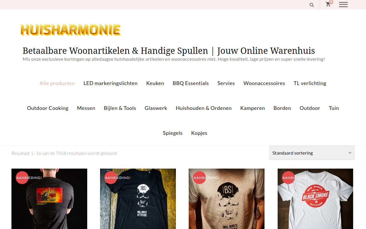 Screenshot van huisharmonie.com