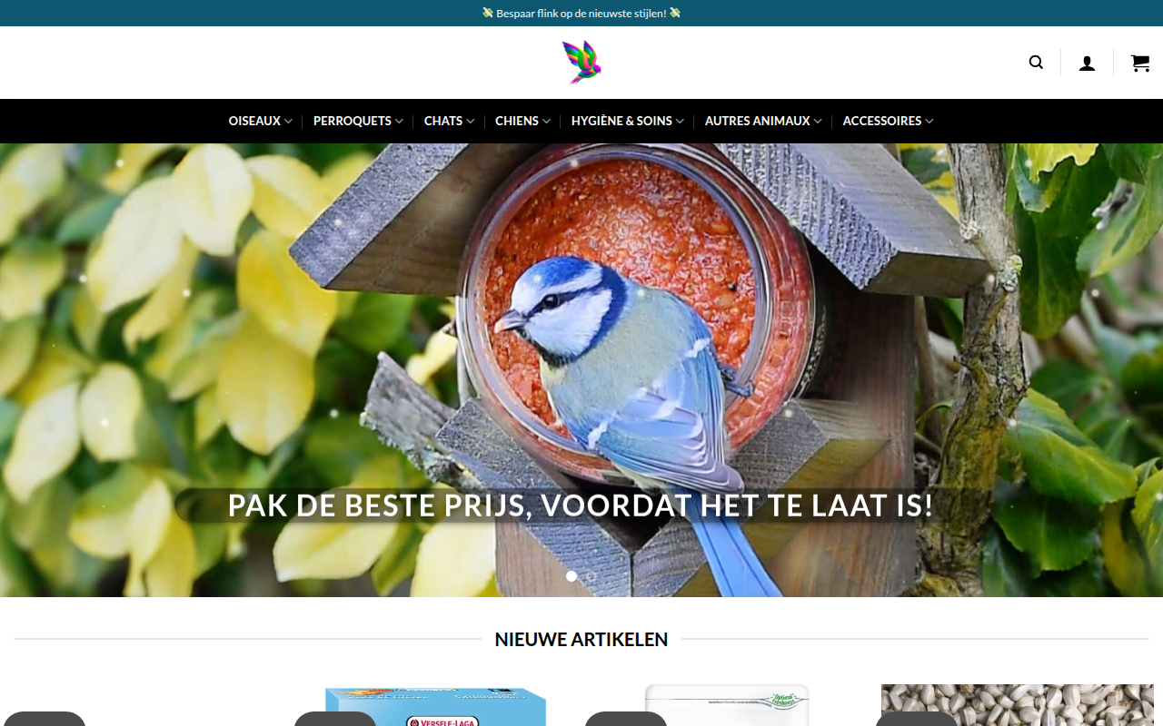 Screenshot van huislief.com