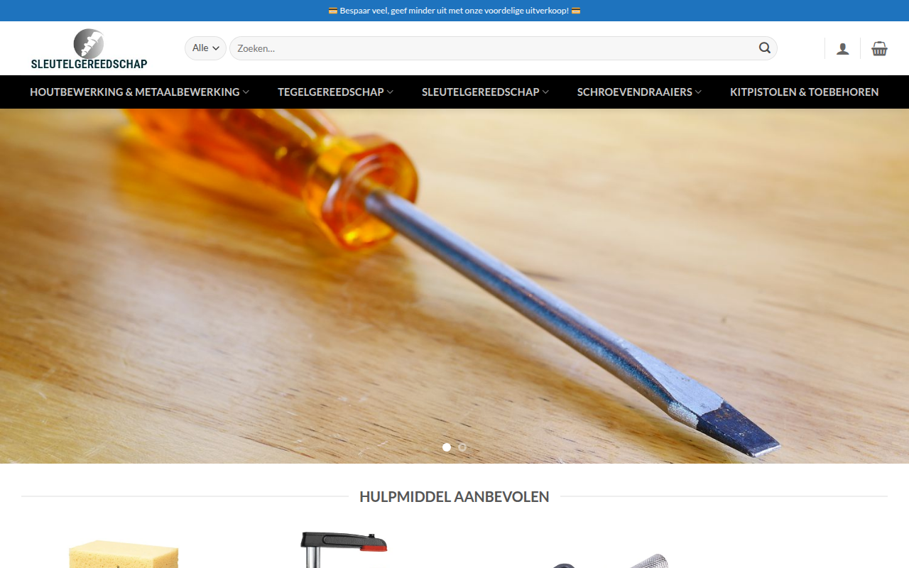 Screenshot van hulpmiddel-goedkoop.com