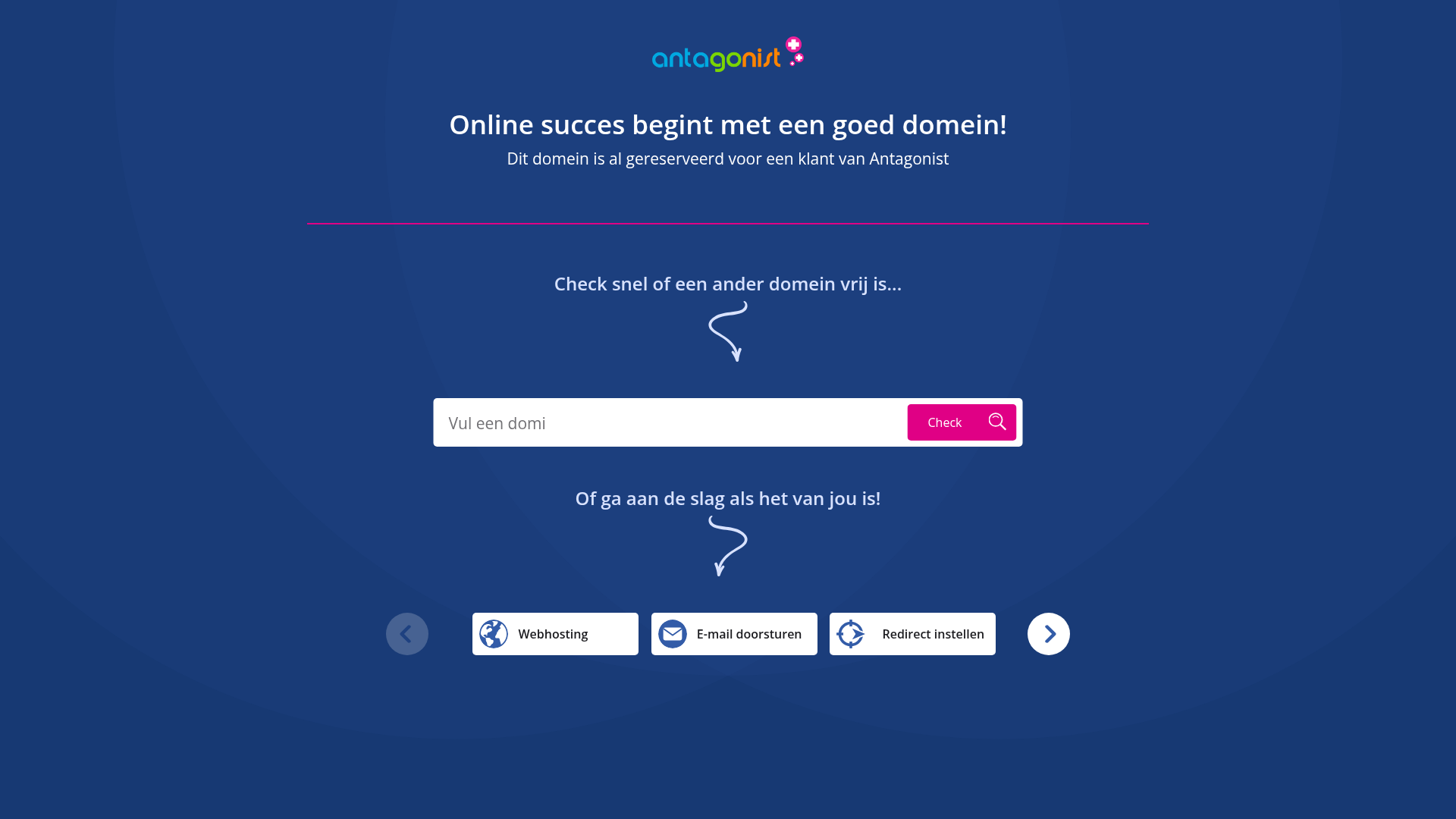Screenshot van hybridestore.nl