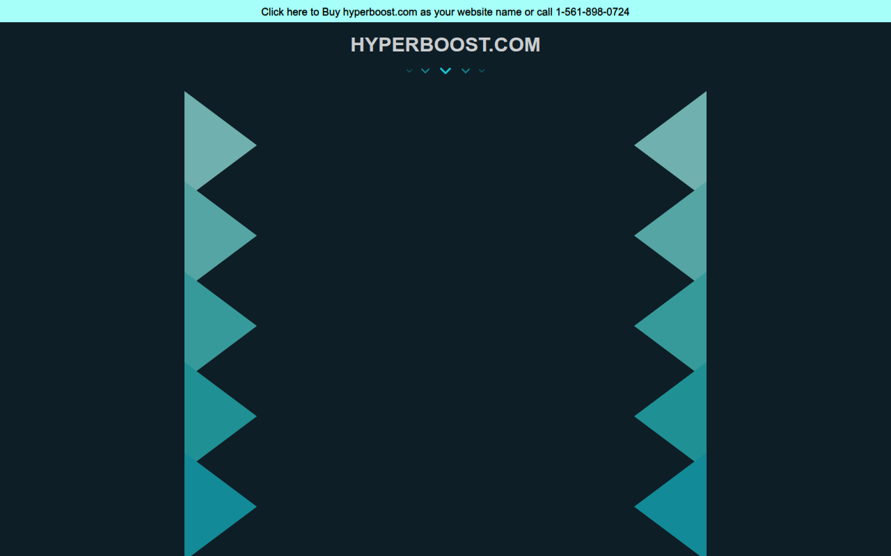 Screenshot van hyperboost.com