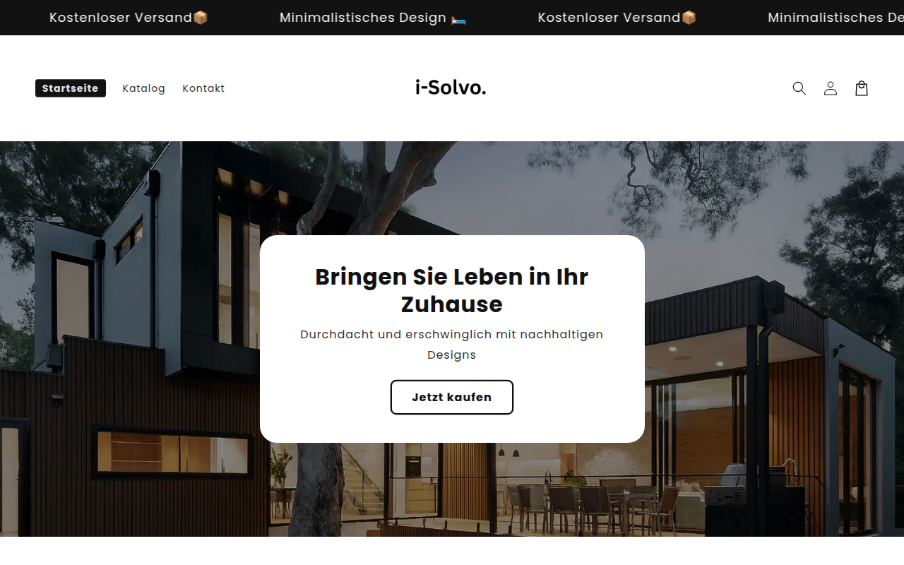 Screenshot van i-solvo.com