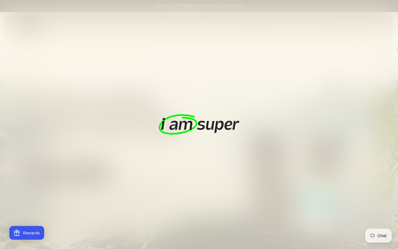 Screenshot van iamsupershop.com