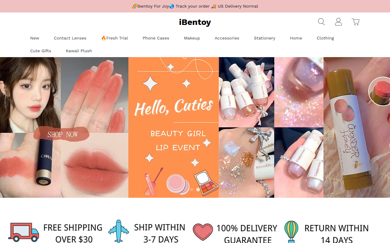 Screenshot van ibentoy.com