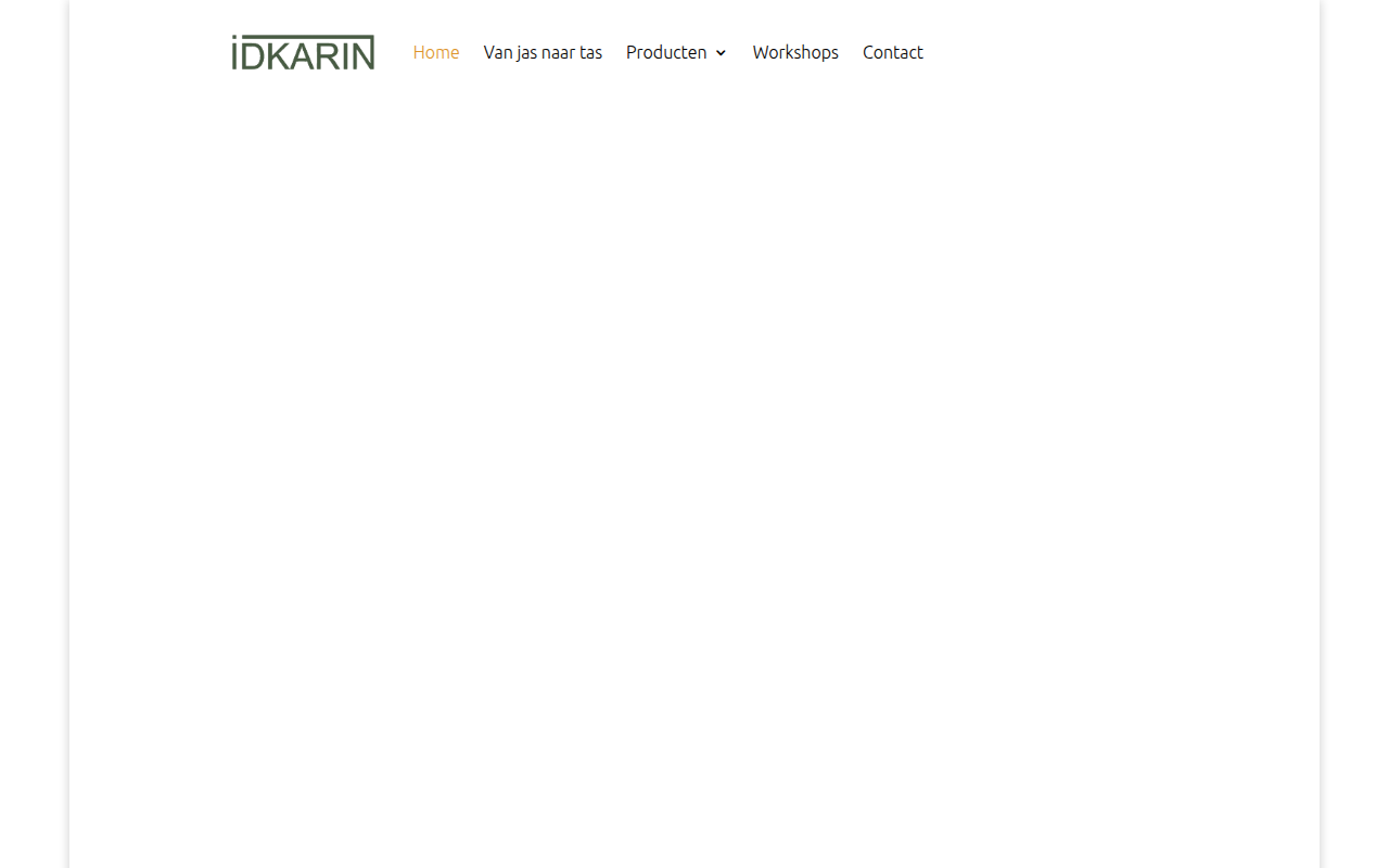 Screenshot van idkarin.com
