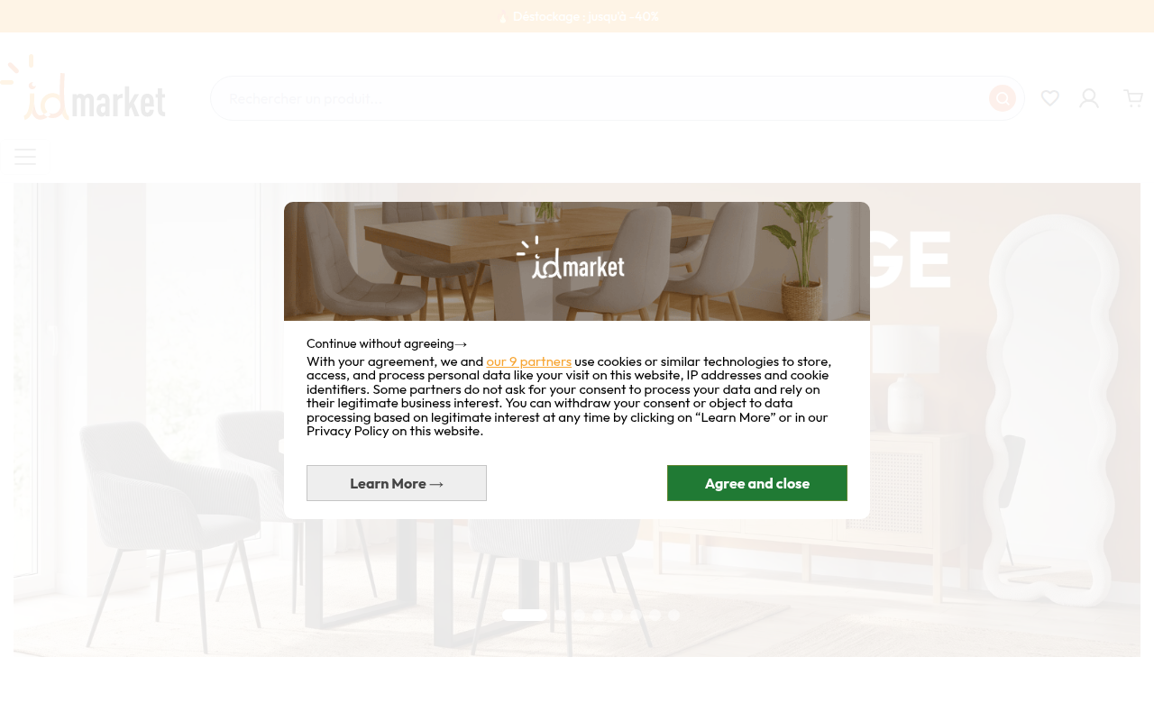 Screenshot van idmarket.be