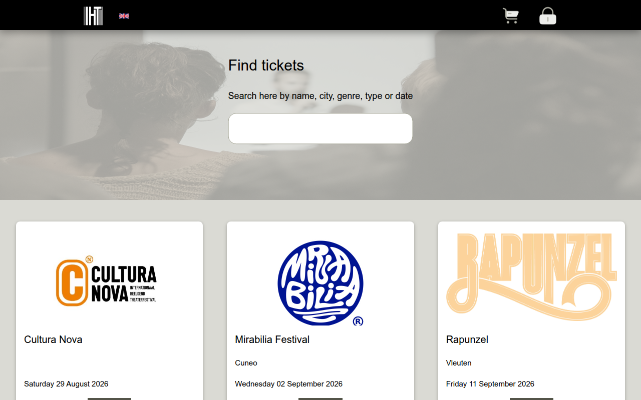 Screenshot van ihavetickets.nl