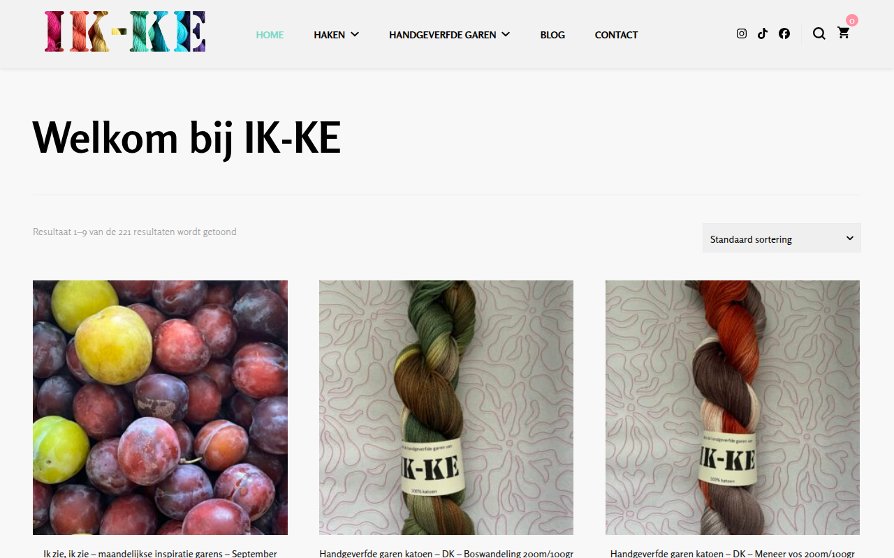 Screenshot van ik-ke.net