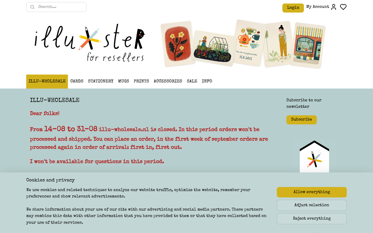 Screenshot van illu-wholesale.nl