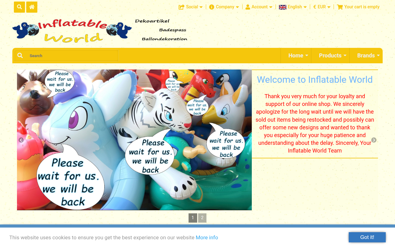 Screenshot van inflatableworld-wsp.de