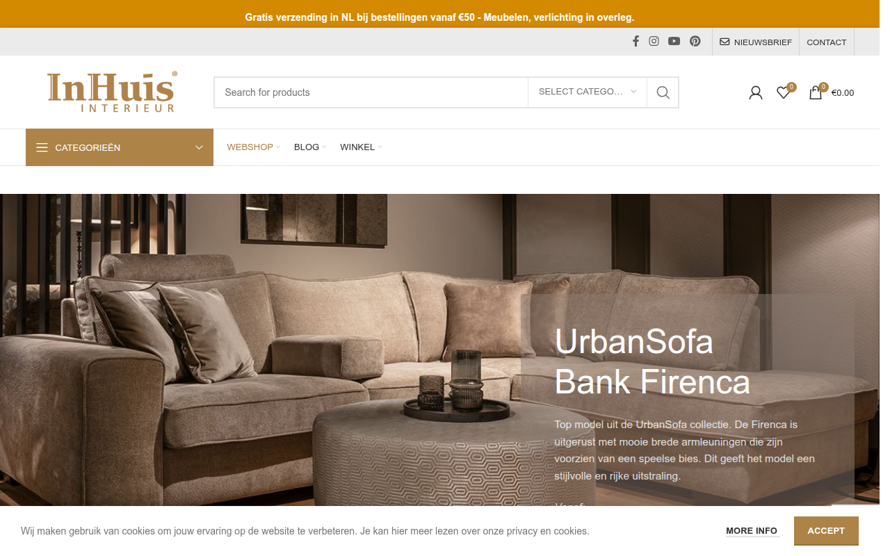 Screenshot van inhuisinterieur.nl