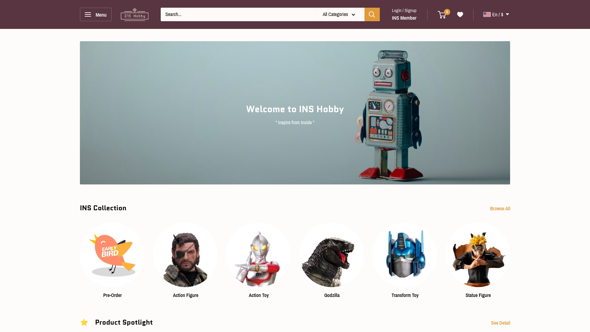 Screenshot van inshobby.com