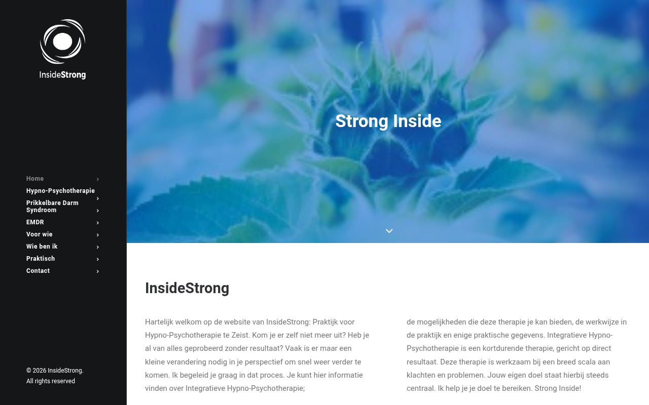 Screenshot van insidestrong.nl