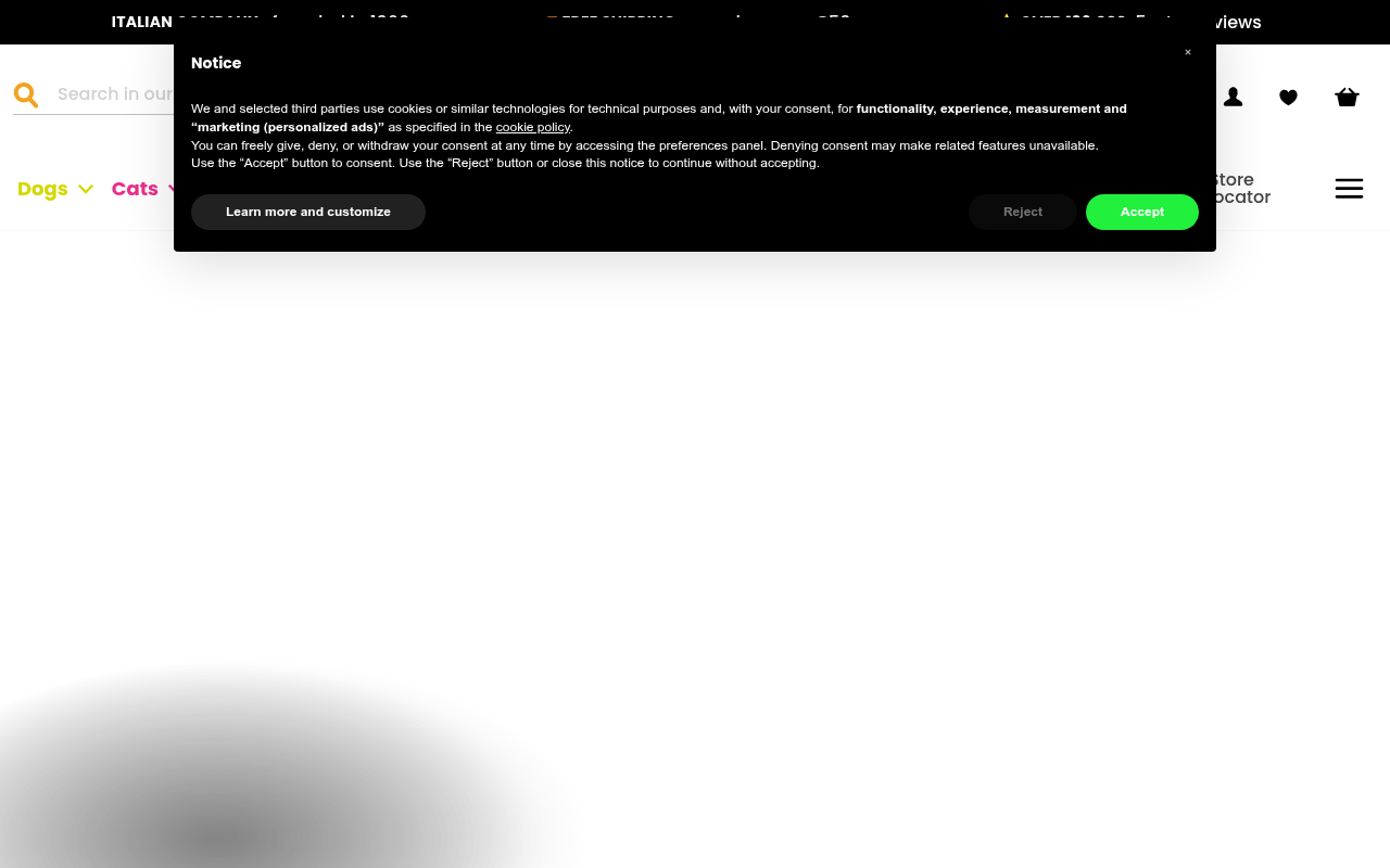 Screenshot van int.ferplast.com
