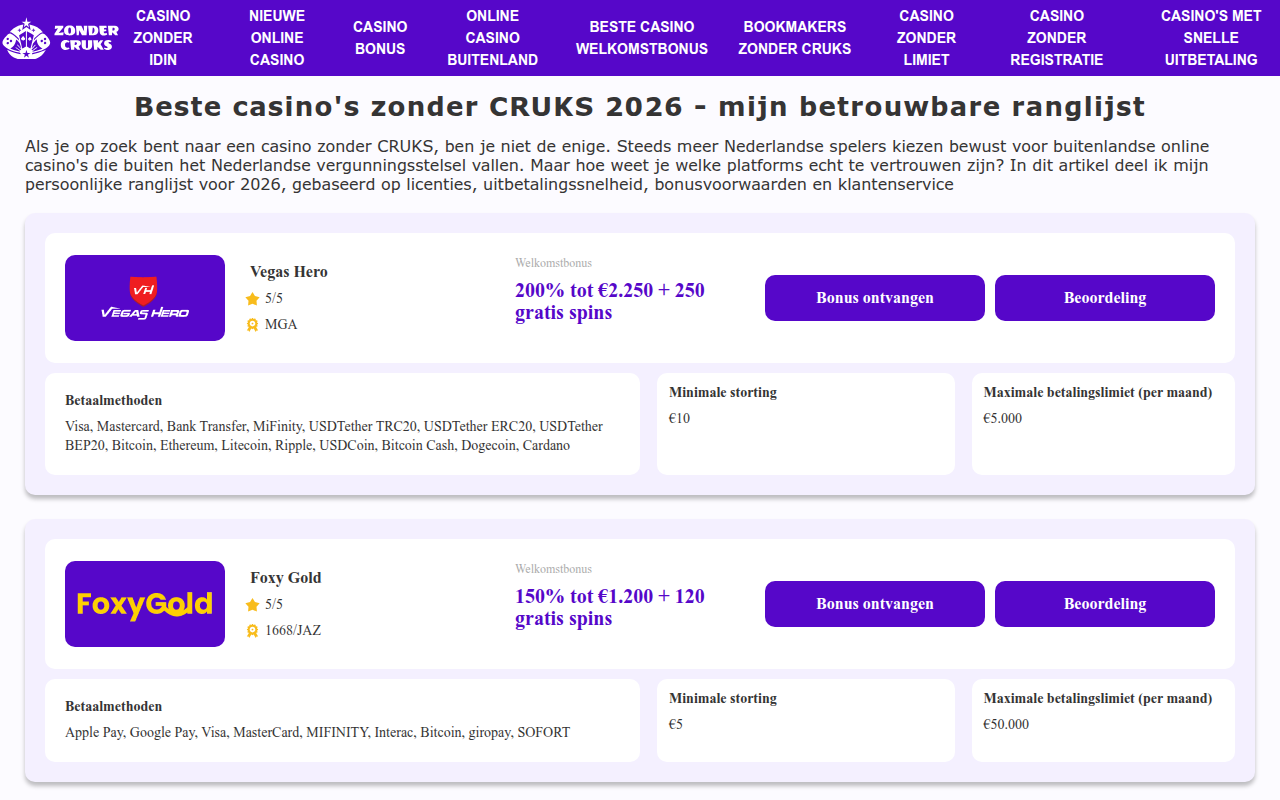 Screenshot van interkeukens.nl