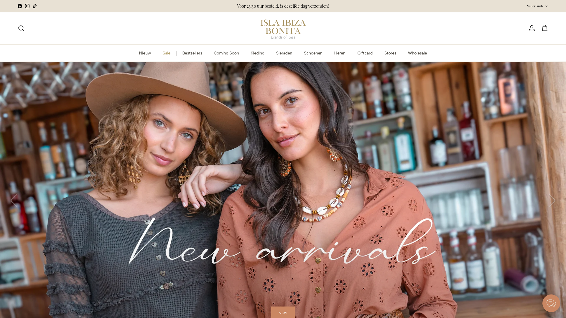 Screenshot van islaibizabonita.com