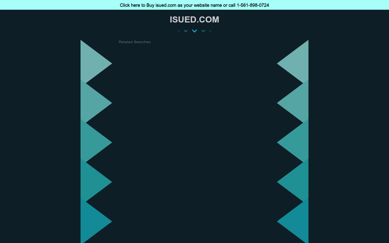 Screenshot van isued.com