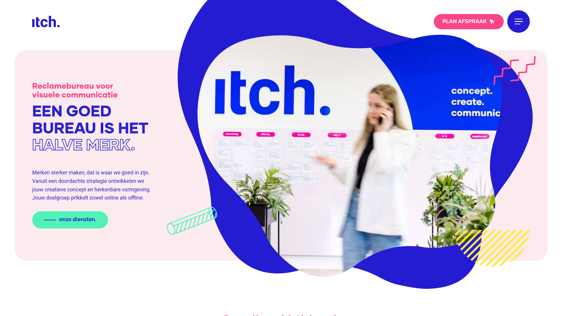 Screenshot van itch.nu