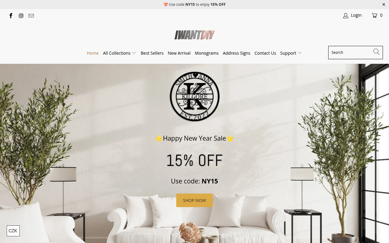 Screenshot van iwantdiy.com