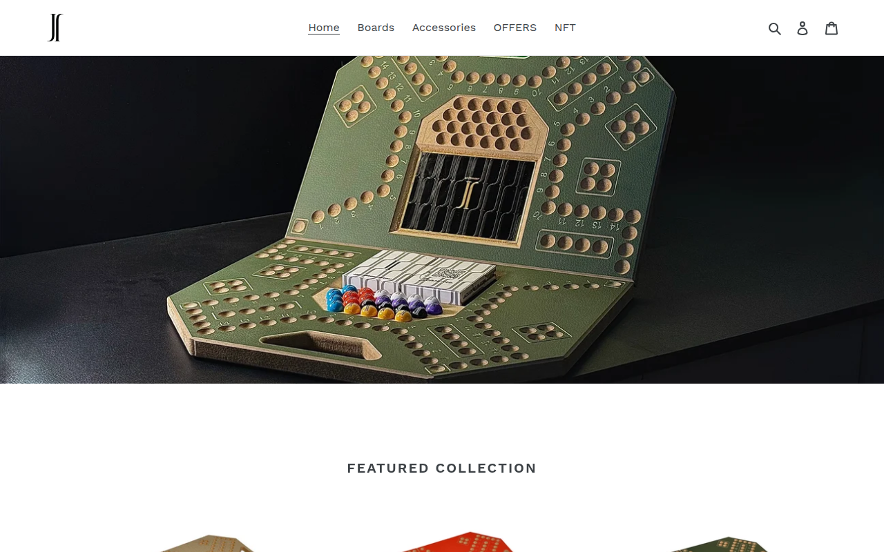 Screenshot van jackarooshop.myshopify.com