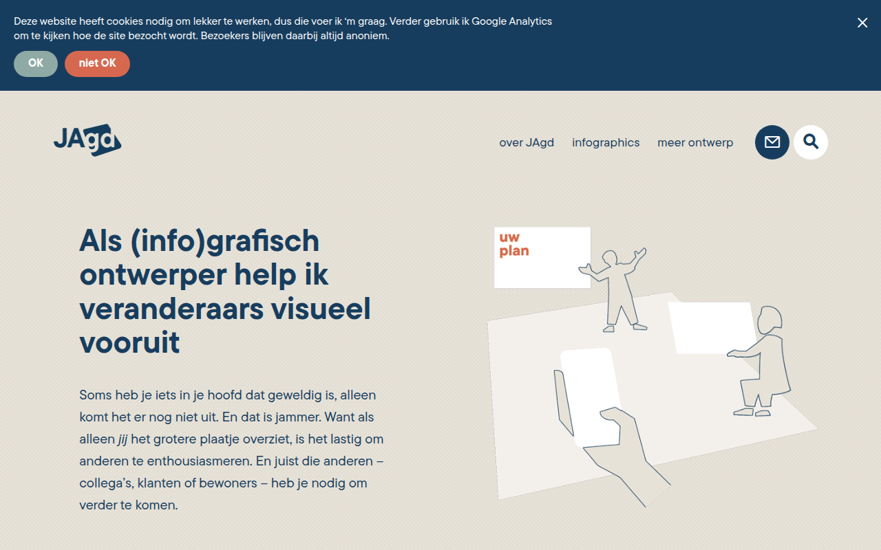 Screenshot van jagd.nl