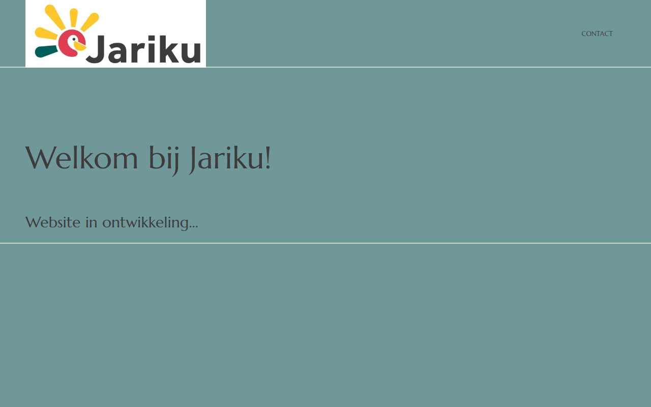 Screenshot van jariku.nl