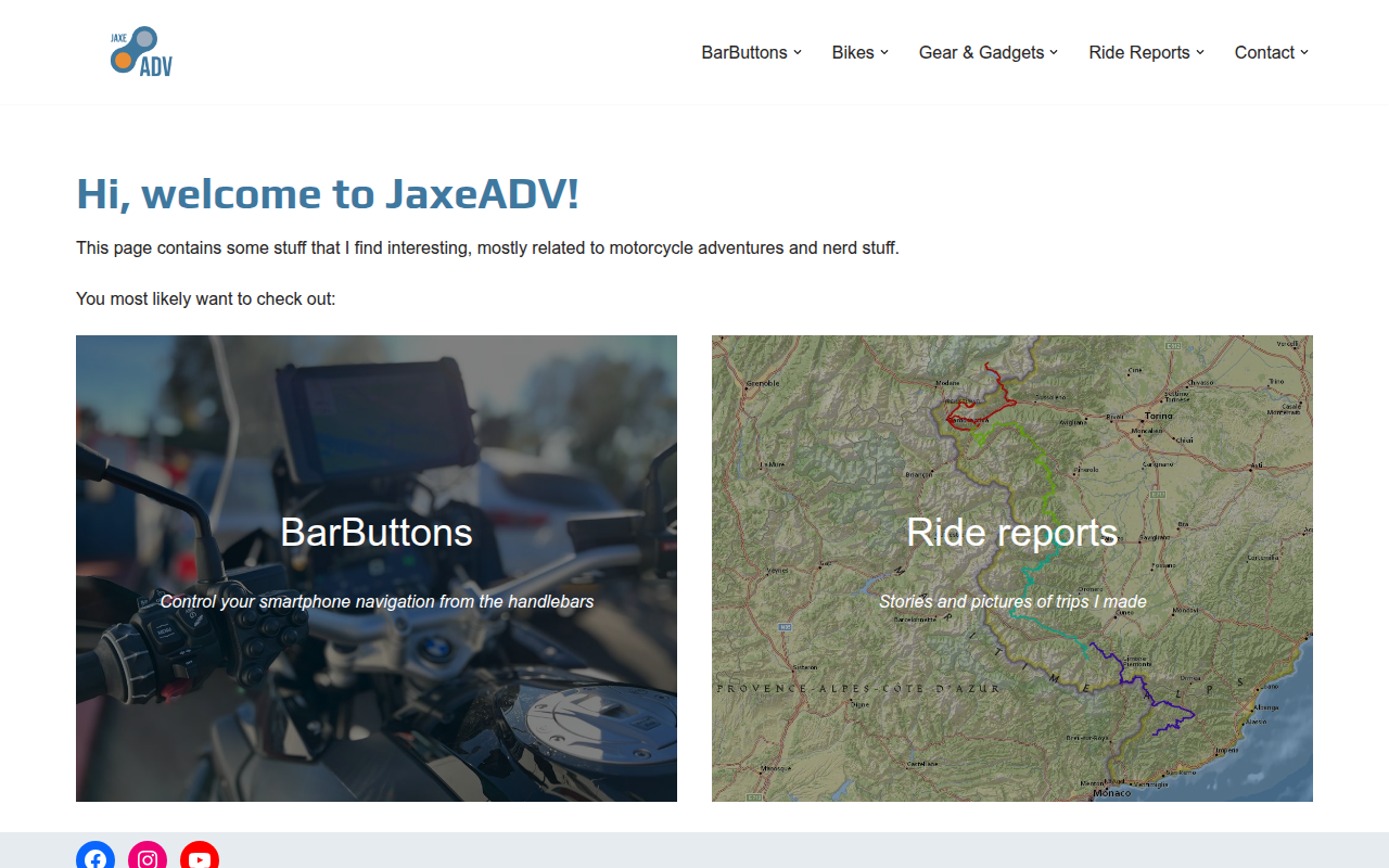 Screenshot van jaxeadv.com