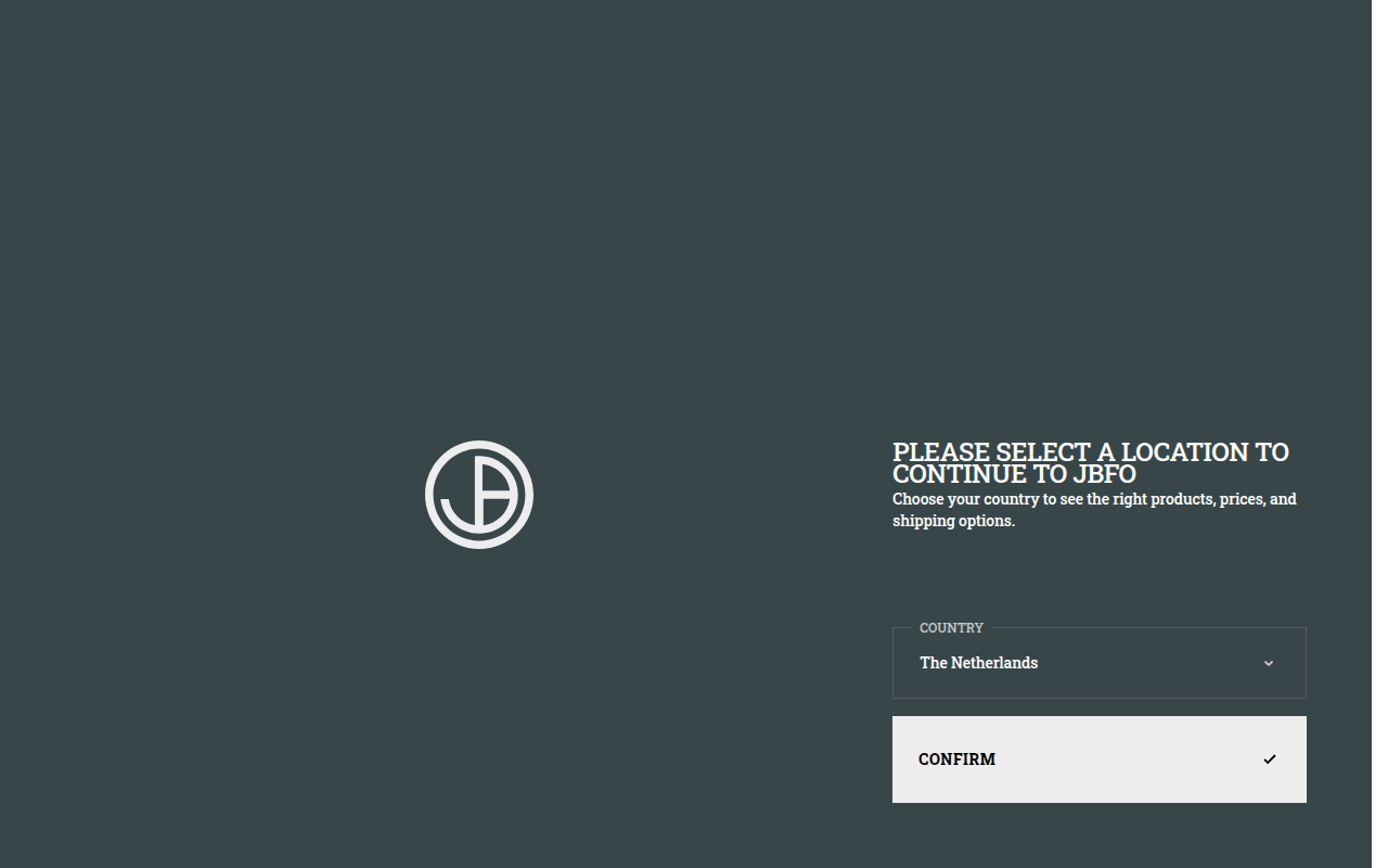 Screenshot van jbfo.nl