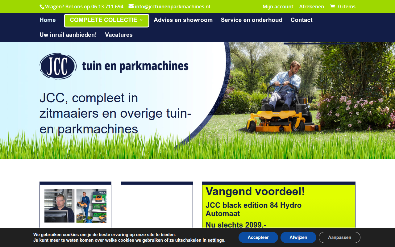 Screenshot van jcctuinenparkmachines.nl