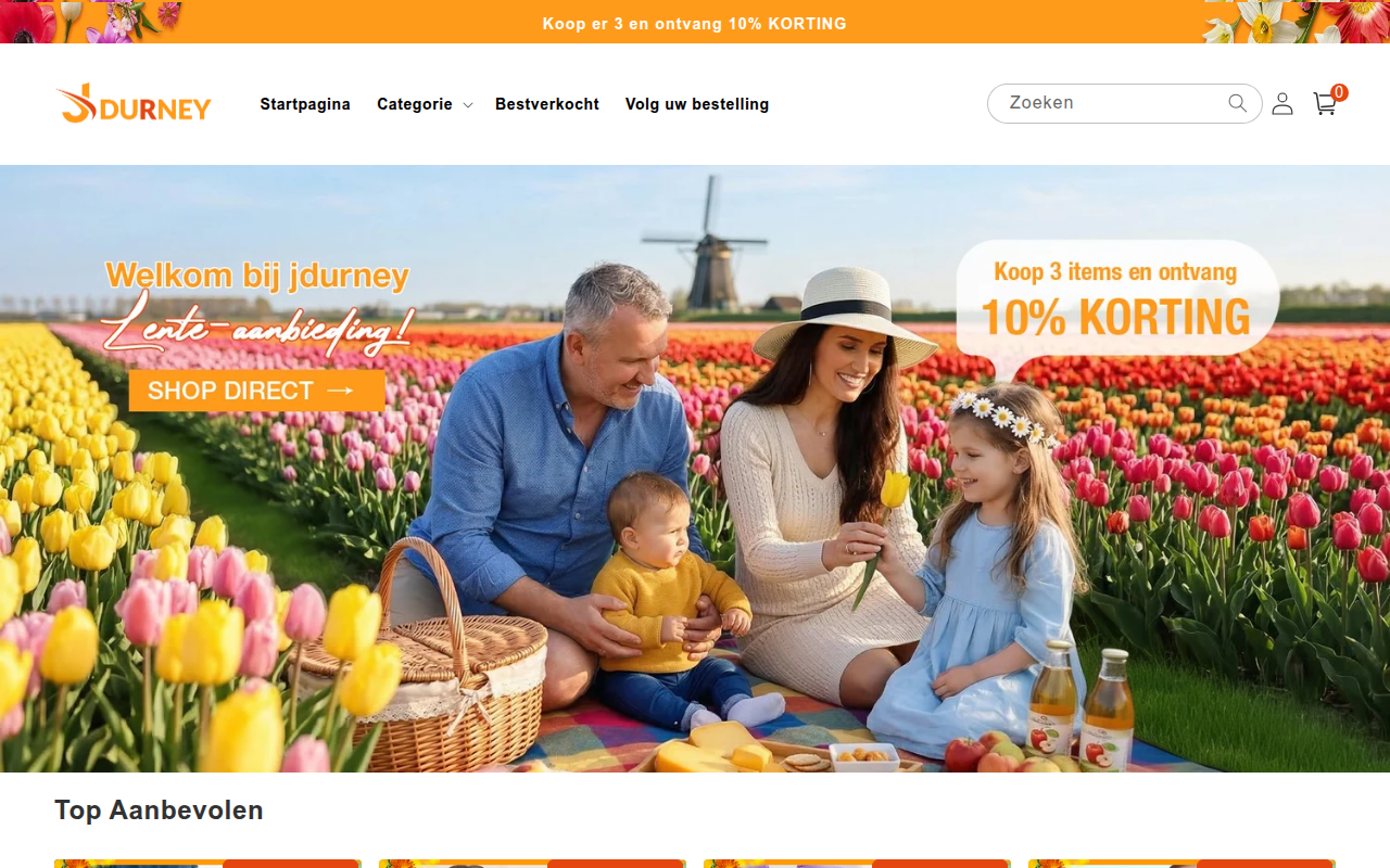 Screenshot van jdurney.com