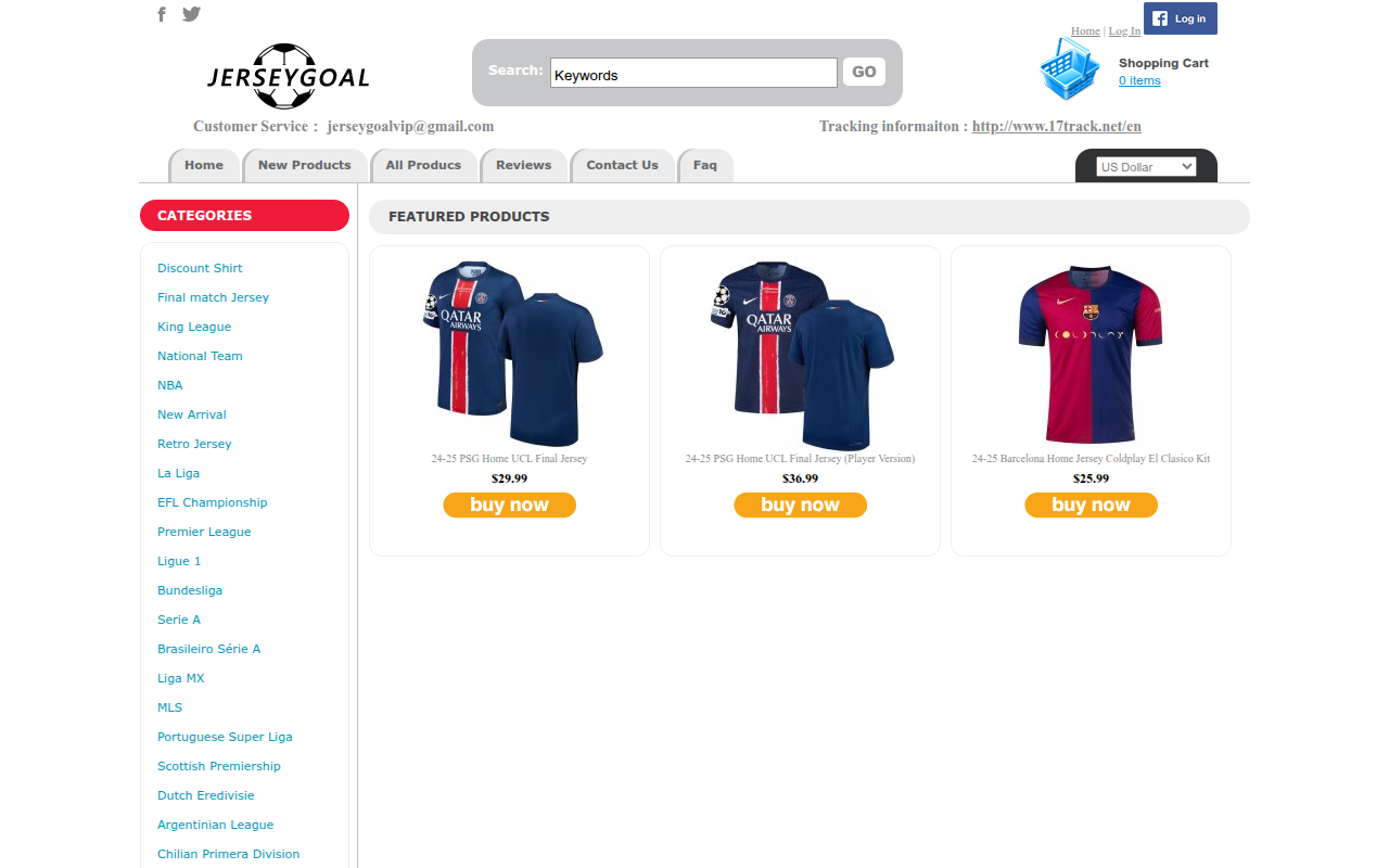 Screenshot van jerseygoal.co