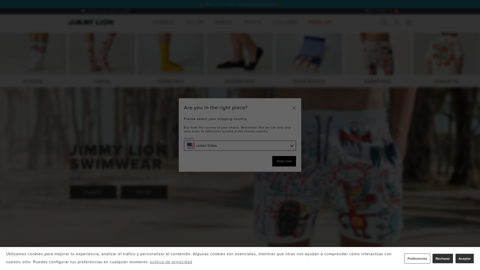 Screenshot van jimmylion.com