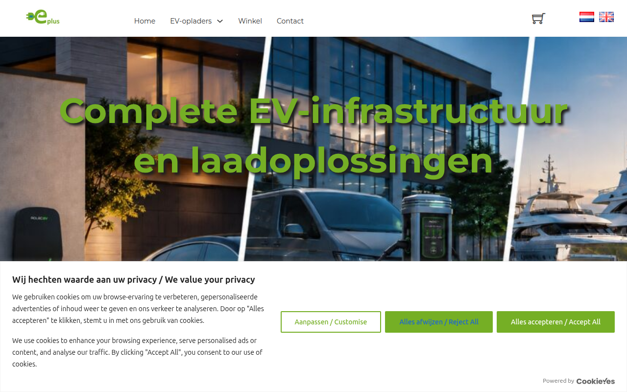 Screenshot van jmleplus.nl