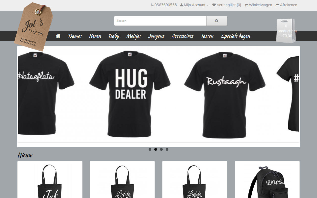 Screenshot van jolsfashion.nl