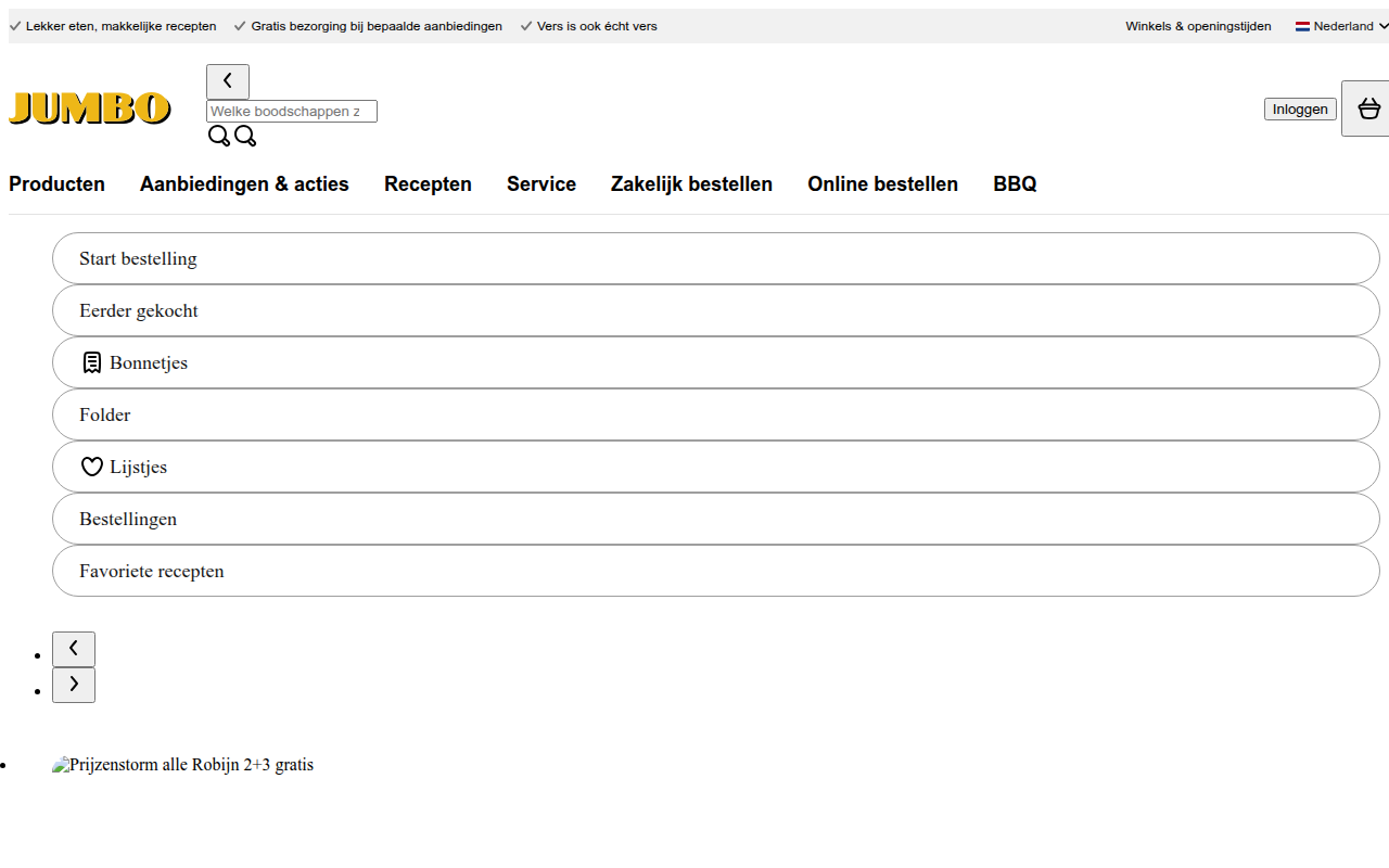 Screenshot van jumbo.com