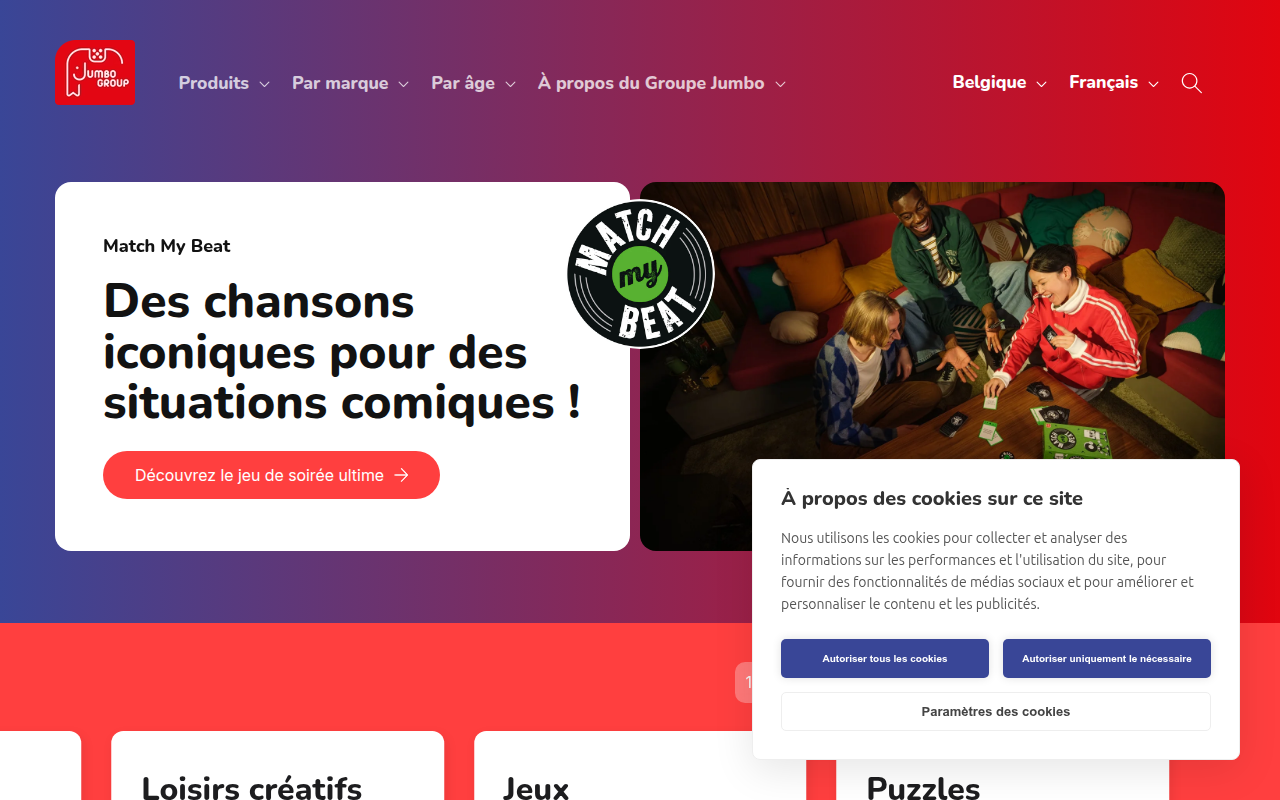 Screenshot van jumbo.eu