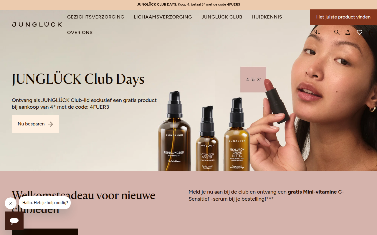 Screenshot van Junglück NL