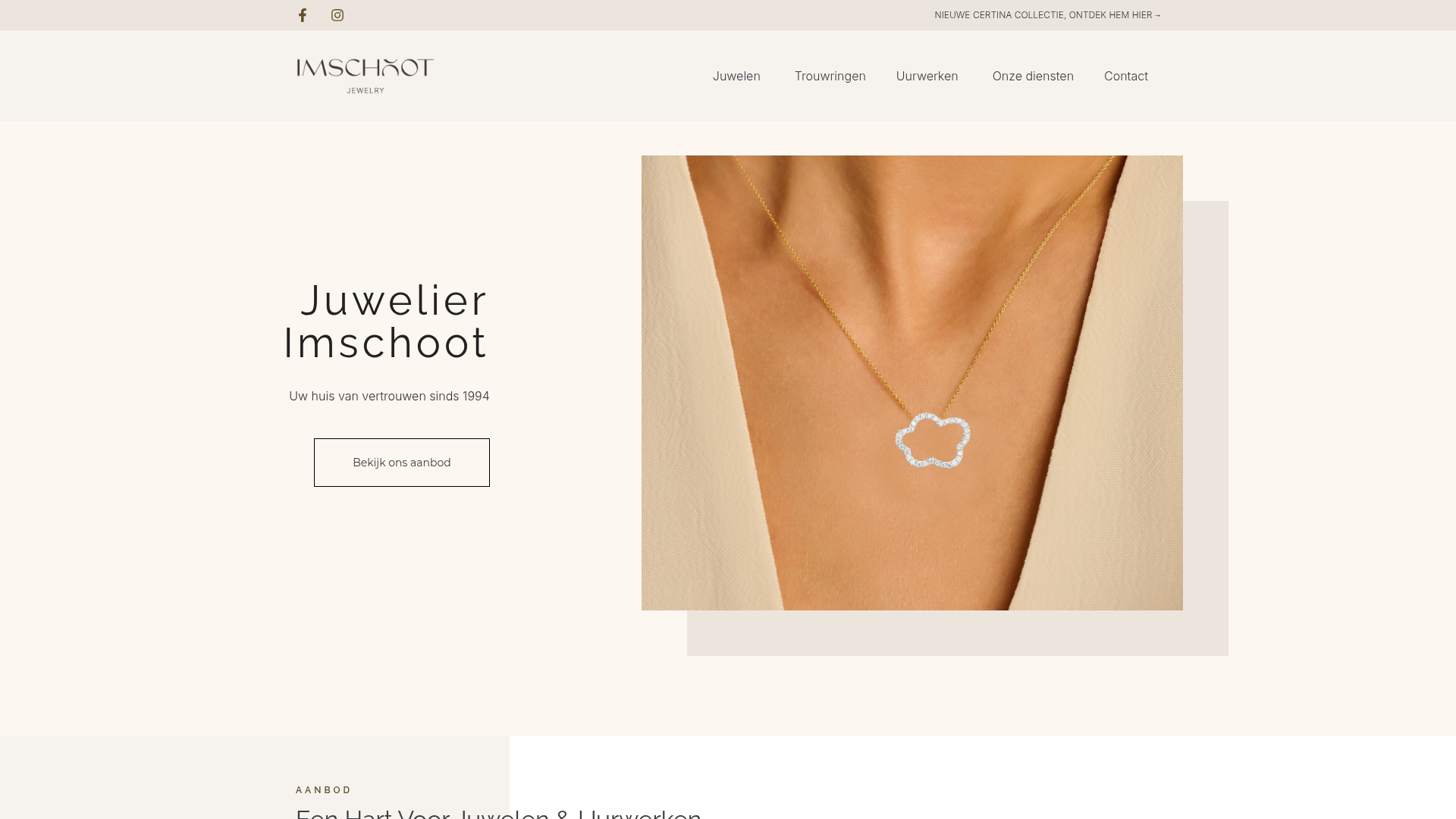 Screenshot van juwelierimschoot.be