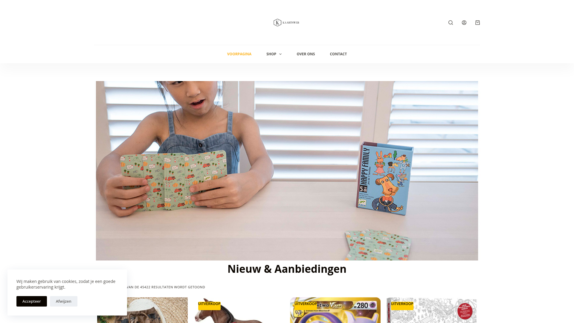 Screenshot van kaartsweb.com