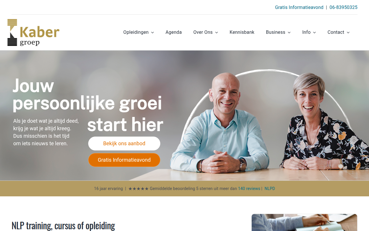 Screenshot van Kaber