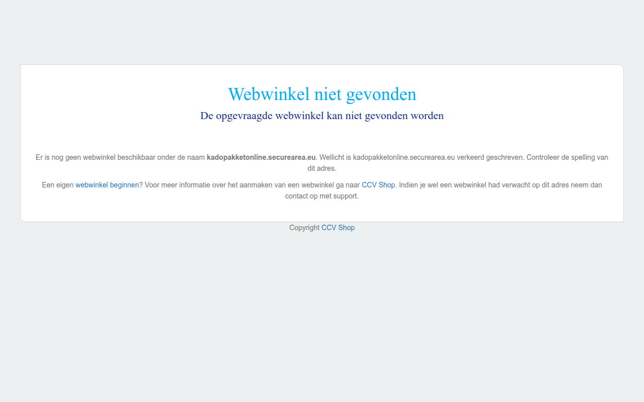 Screenshot van Eigen gratis webwinkel beginnen of meer?