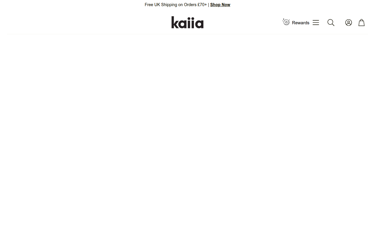 Screenshot van kaiiathelabel.com